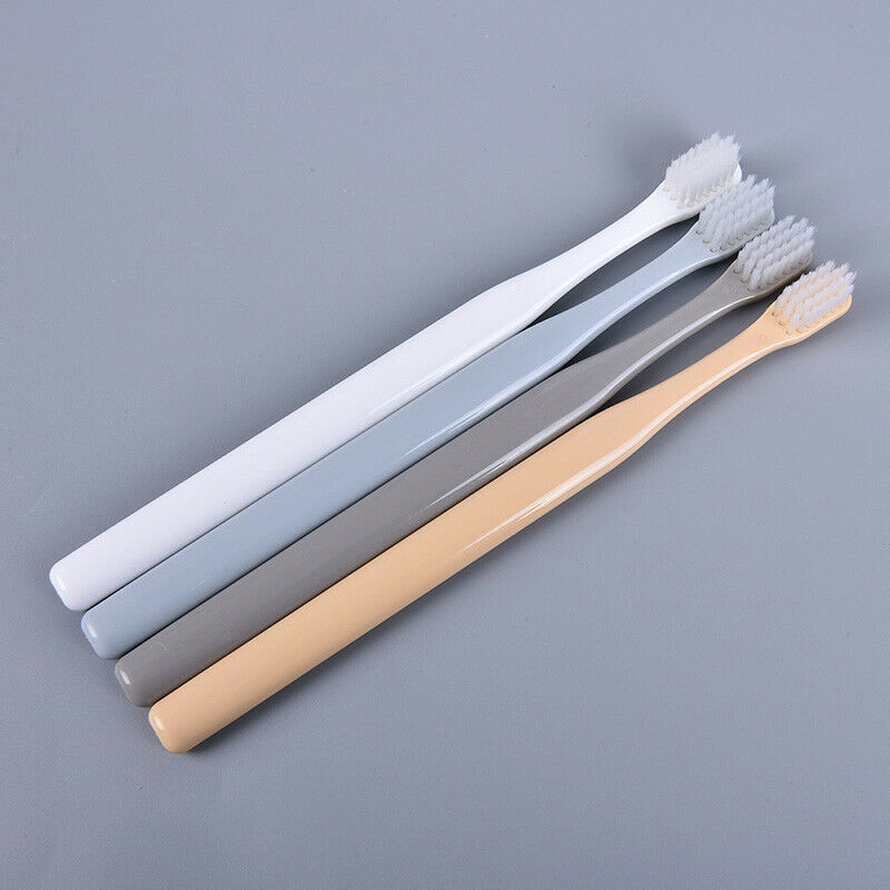 4PCS Soft Bristle Small Head Toothbrush Travel Brush Tooth Care Oral Hygien `US