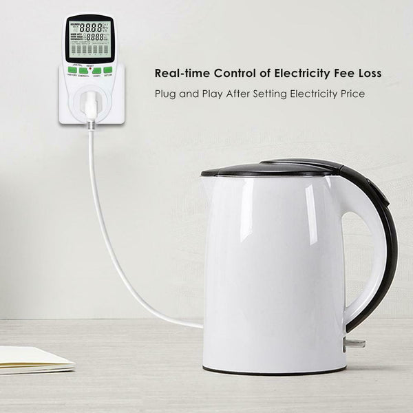 AC Power Meter 110V Digital Wattmeter European Union Energy Meter Watt (US) A#S