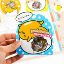 50 x Creative Gudetama Lazy Egg Sealing Stickers Diary Label Stickers Pack Decor