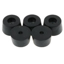 5 Pack 33x19mm Furniture Cabinet Round Rubber Case Feet Anti-Slip Circular