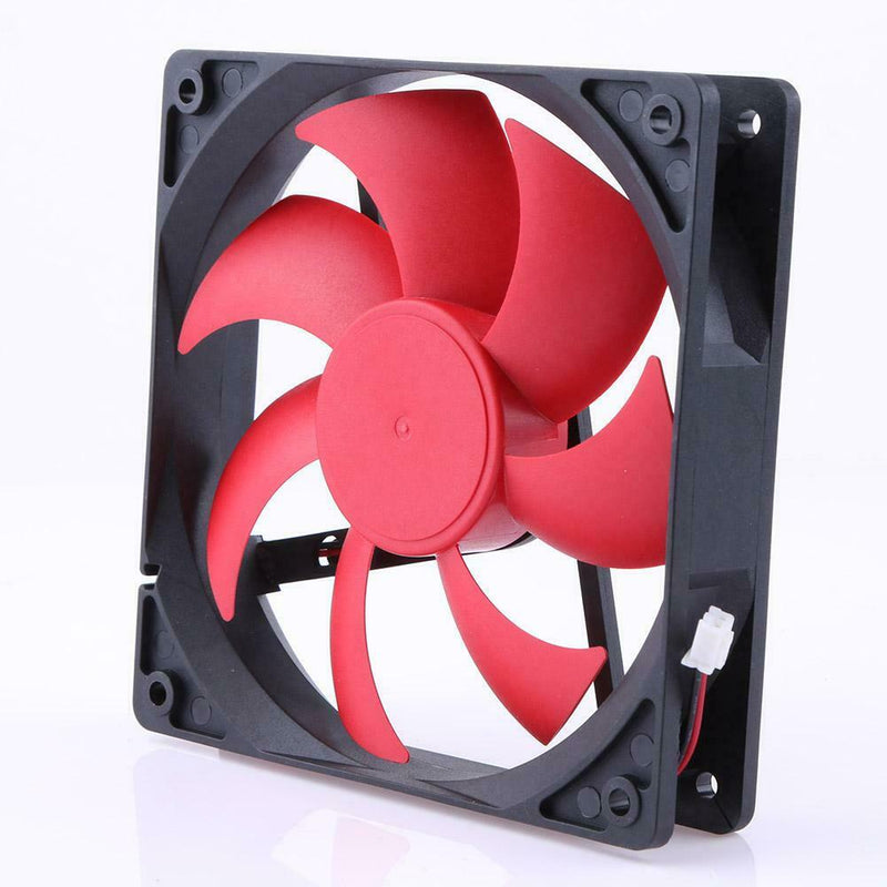 12cm 120mm DC12V 1800R 120x120x25mm  2Pin Cooling Fan for PC