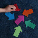 9Pcs Arrow Spots Markers Classroom Carpet Dots Markers Circle Floor Dots KidsJ3C