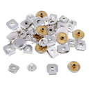 12 Sets 15mm Metal Sewing Hooks and Eyes Closure for Trousers Skirt Dress