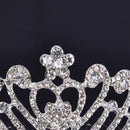 New Bride Wedding Rhinestone Heart-shaped Comb  Crown Tiara Wedding Accessor OZ