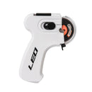Electric Automatic Fishing Hook Tier Fishing Knot Tying Tool B Long White