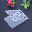 1pc Holiday Fireworks Plastic Embossing Folder For Scrapbook DIY Album Card