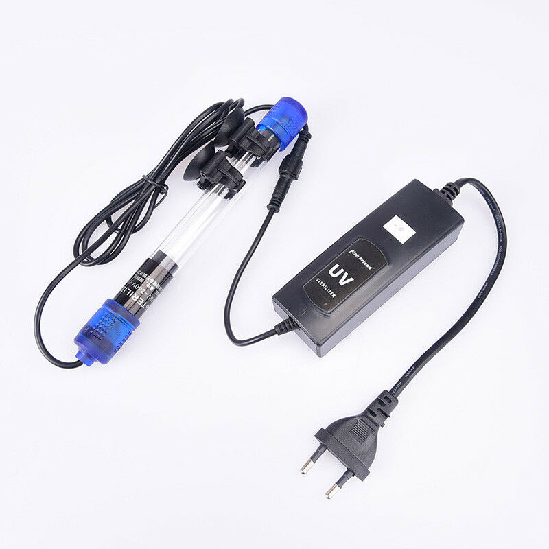 7w submersible aquarium light uv sterilizer algae elimination water clean lamp Z