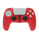 Silicone Controller Protective Case for Sony PS5 Anti-Slip Cover (Red) A