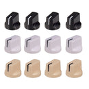 12 Pieces Knobs, Guitar Volume Tone Control Knob AMP Knobs Round Caps Pointer,
