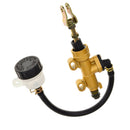 Motorcycle Rear Brake Master Cylinder with Reservoir for 50cc 70cc 90cc 110cc