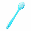 2Pcs Back Scrubber Bath Brush With Long Handle Skin Massage Health Car ZZJ