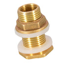 4pcs  Solid Brass Water Tank Connector Garden Hose Converter DN15 M1/2''