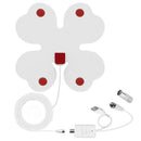 80 Miles Four-Leaf Clover Shaped Luminous Tv Antenna Indoor Hdtv Antenna Vh