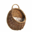 Artificial Flowers Wall Mounted Basket Wall hanging plant pots Wicker Wall  Y8T9