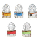 5 Pieces LED Fishing Lure Deep Drop Trigger Light Baits Ice Fishing Bass