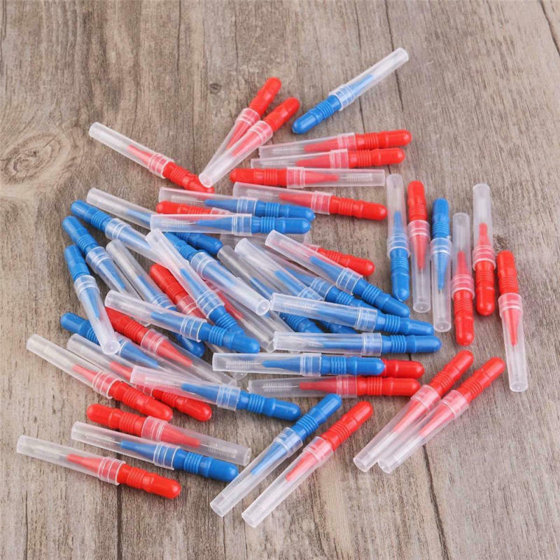 50PCS Dental Orthodontic Oral floss Interdental Brush Toothpick Teeth Tooth Tool