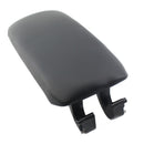 Car Leather Grey Center Console Armrest Box Cover Arm Rest Cover Latch Clip