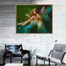 Fairy DIY Round Diamond Painting Embroidery Needlework Cross Stitch Craft