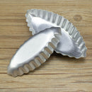 8PCS Mini Cake Moulds Boat Shape Baking Molds Egg Tart Cupcake Kitchen Tools