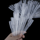 100PCS 3ML Transparent Pipettes Disposable Plastic Eye Dropper Transfer Pipette-