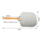 Aluminum Pizza Shovel Peel With Wooden Handle Pastry Spatula Cake Baking Cut Hn