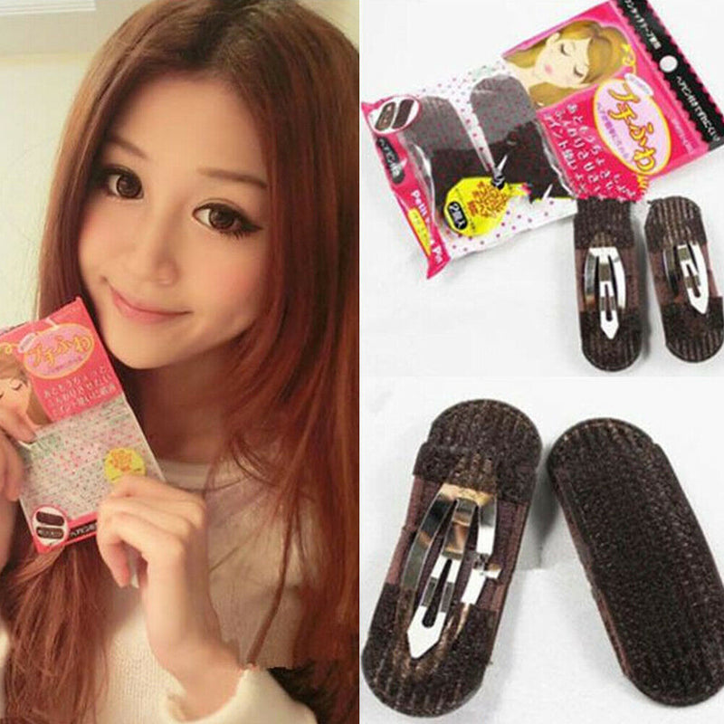 2pcs/set Hair Bump Hair Insert Clip Bump It Up Beehive Hair Bun Ponytail Insert