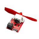 L9110 Fan Motor Control Module with Propeller for Arduino Firefighting Desi