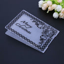 Plastic Embossing Folder Template DIY Scrapbooking Paper Craft Album Card Decor