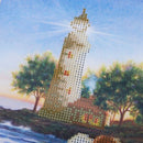5D DIY Diamond Painting Cross Stitch Decor, Lighthouse Little Angel