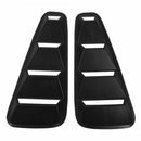 2pc 2005-2014 for Ford Mustang 1/4 Quarter Side Window Louvers Scoop Cover
