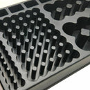 98 Grids Battery Storage Organizer Holder with Tester-Battery Rack Case Box