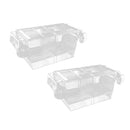2 x Self-floating Fish Isolation Box Housing Injured or Aggressive Fry Fish