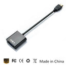 HDMI to VGA Port Male to Famale 1080P Converter Adapter w/3.5mm Audio Cable
