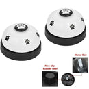 Pet Bell, 2 Pack Metal Bell Dog Training With Non Skid Rubber Bottoms Dog D