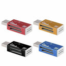 USB All in one Multi Memory Card Reader for Micro SD/TF M2 MMC SDHC MS MS PRO