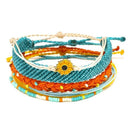 Charm Bangle Inspirational Jewelry Sunflower Charm Bracelet Handmade Seed B D4V3
