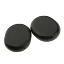 4 Pieces Lava Natural Stones with 6 Pieces Silicone Massage Vacuum Body and