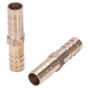 5 pieces Air Gas 8 mm Brass Straight Hose Connector M6Z2