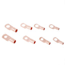 60Pcs Electrical Copper Lug Cable Wire Connectors Crimp Terminal SC6-25 Set Kit