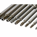 11 Pieces 1/4 Inch Hex Shank T6-T40 4 Inch Length S2 Steel Torx Security He Y3B2