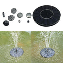 Mini Solar Bird Bath Fountain Pump Free Standing Floating Water Fountain Pump
