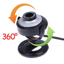 8MP USB Webcam with Microphone for PC Laptop Video Calling Online Course bs