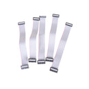 5Pcs 20-Pin IDC Flat Ribbon DATA Cable 20CM 2.54MM Pitch AVR ISP JTAG Wire JR
