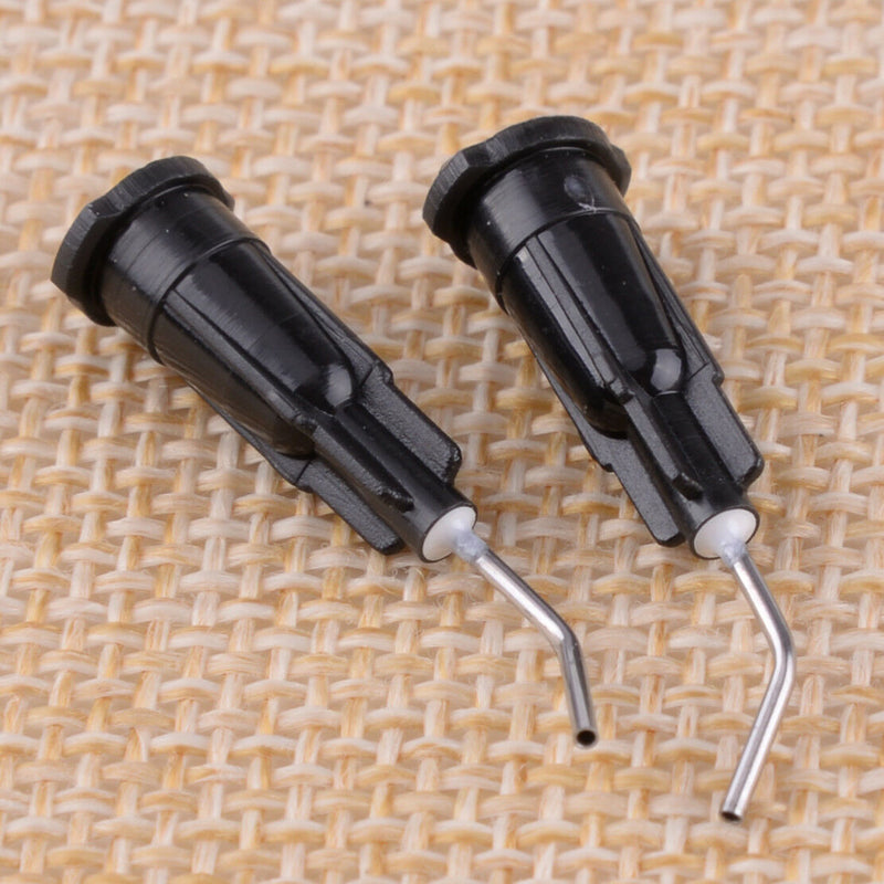 Disposable Pre-Bent Dispenser Needle Tips 20G fit for Flowable Composit Dental