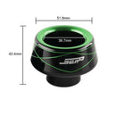 Motorcycle Front Fork Frame Slider Crash/Falling Protection Collision Green