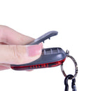 Outdoor Bike Tail Lamp Camping Warning Waterproof Night Running Safety LED Light