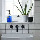 Glass Soap Dispenser with Rust Proof Stainless Steel Pump, Refillable Liqui