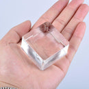 1X Crystal Clear Square Block Sphere Rocks Base Stand Holder Display Stone Favor