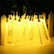 Outdoor Solar LED Lamps 3.5M 20 LED Ice Piton Lamp luces Warm White