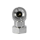 1/4 inch NPT Car Tyre Inflator Valve Connector Air Chuck Ball Tire Clip Lock-oM&